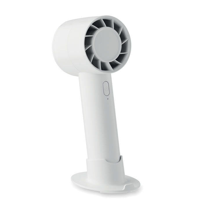 Mini ventilatore portatile con supporto e porta telefono