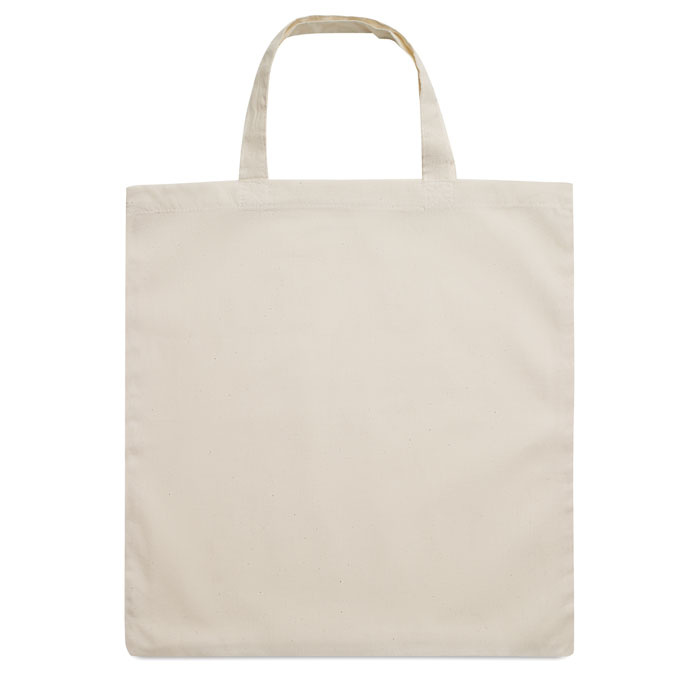 Borsa in cotone con manici corti | 140gr