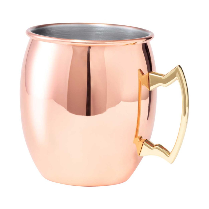 Mug Cocktail in acciaio placcato in rame