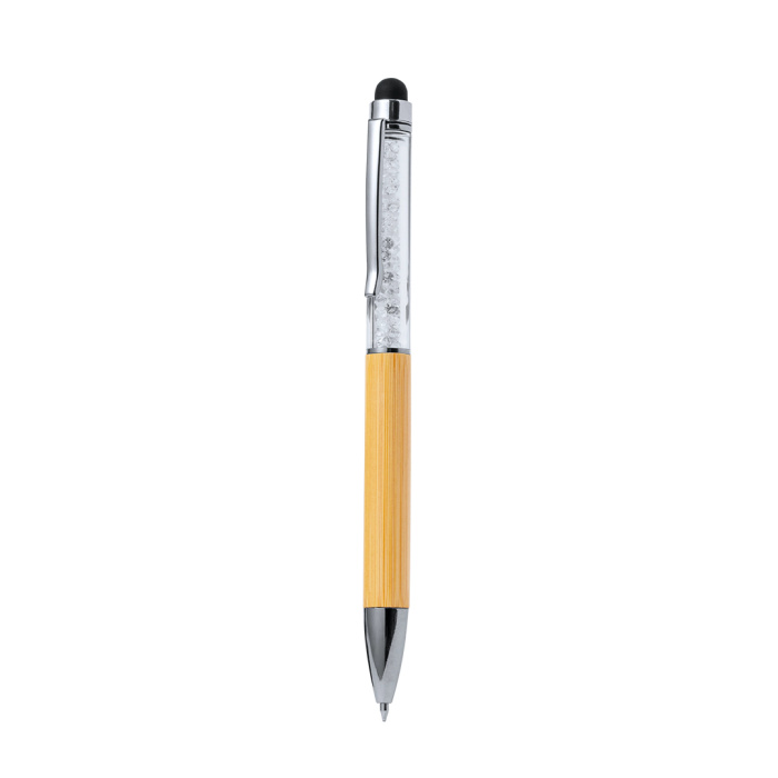 Penna touch con capsula trasparente