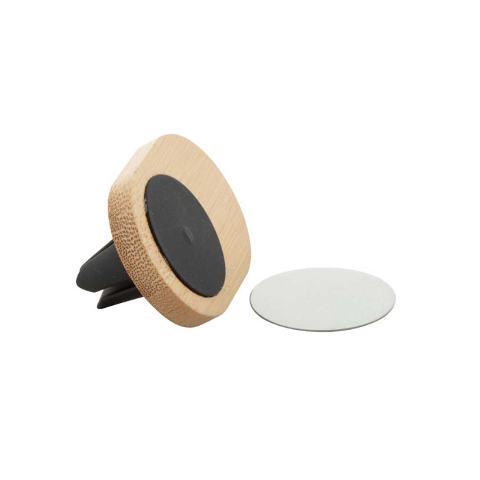 Porta cellulare magnetico per auto in bambù