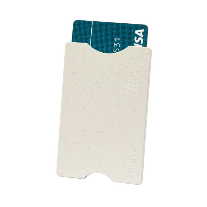 Porta carte in paglia di grano