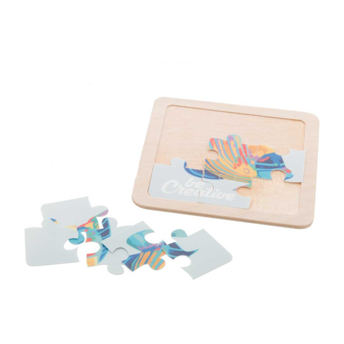Puzzle promozionale in legno 9 pezzi