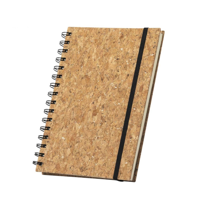 Quaderno a spirale con copertina in sughero | A5