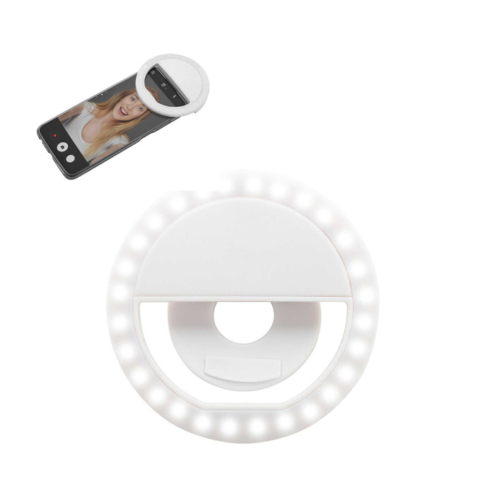 Ring light personalizzata per cellulare