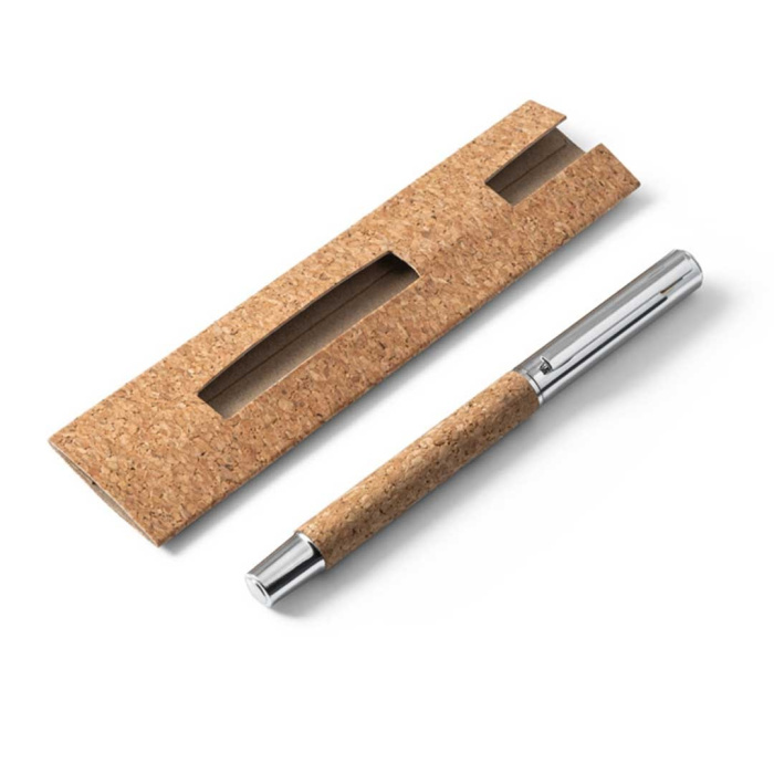 Roller in acciaio inox riciclato e sughero