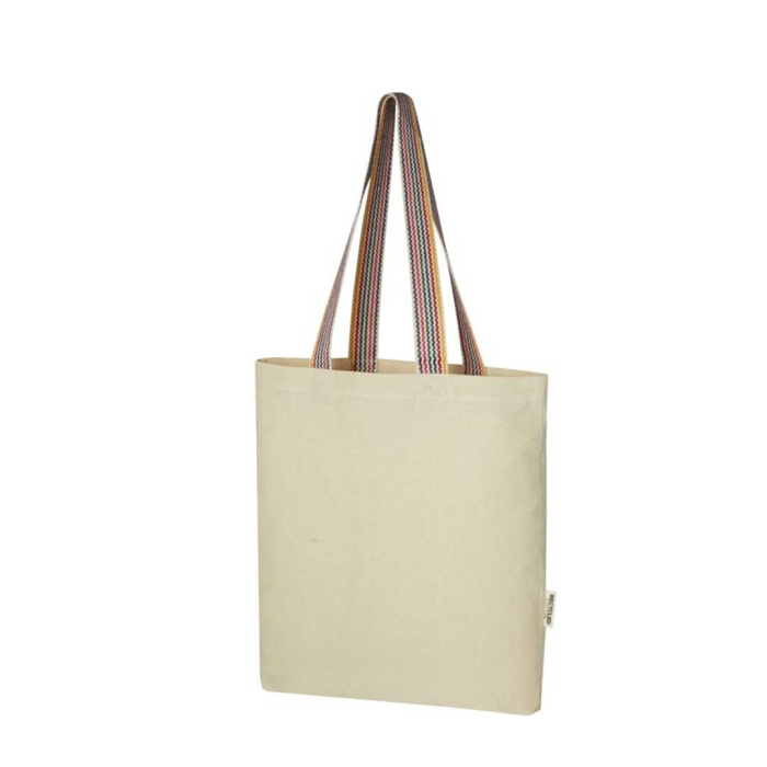 Shopper sostenibile cotone riciclato da 180 gr