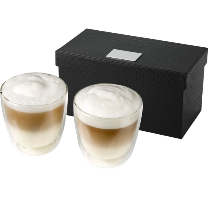 Set 2 tazze in vetro per caffé lungo