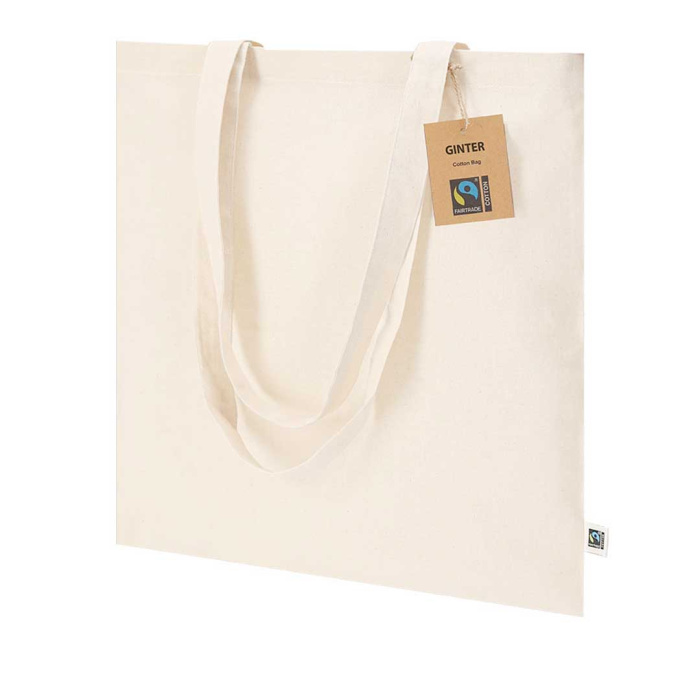 Shopper in cotone Fairtrade leggera e sostenibile | 140 gr