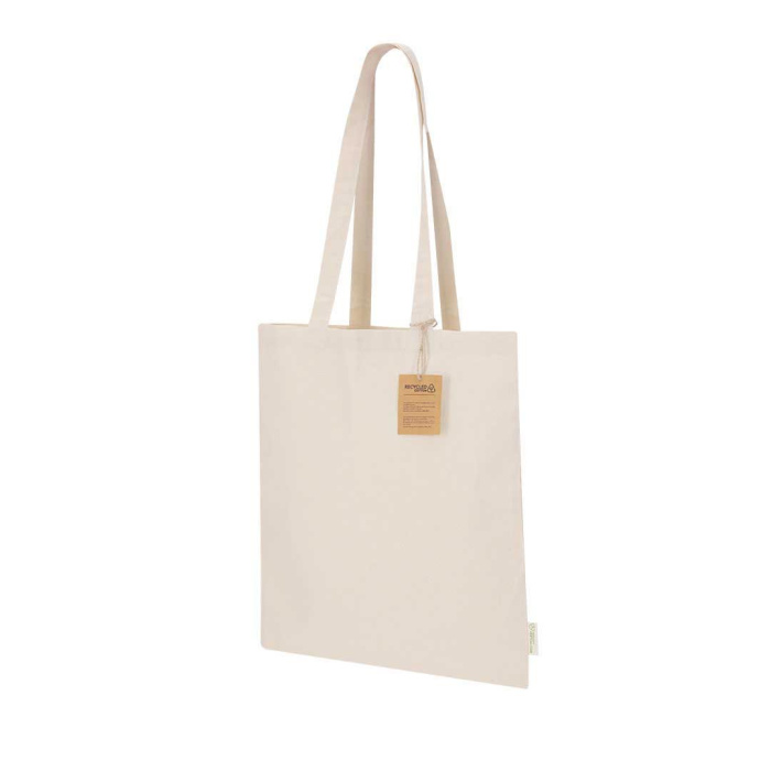 Shopper resistente in cotone riciclato | 180 gr