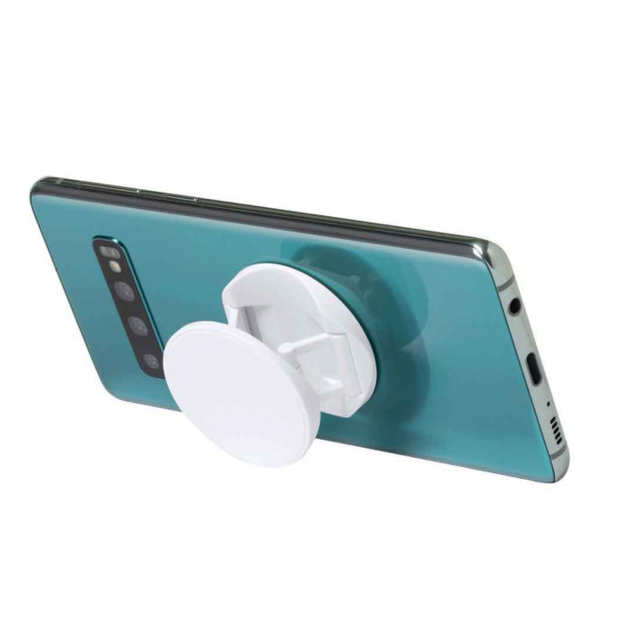 Supporto cellulare in plastica con base autoadesiva
