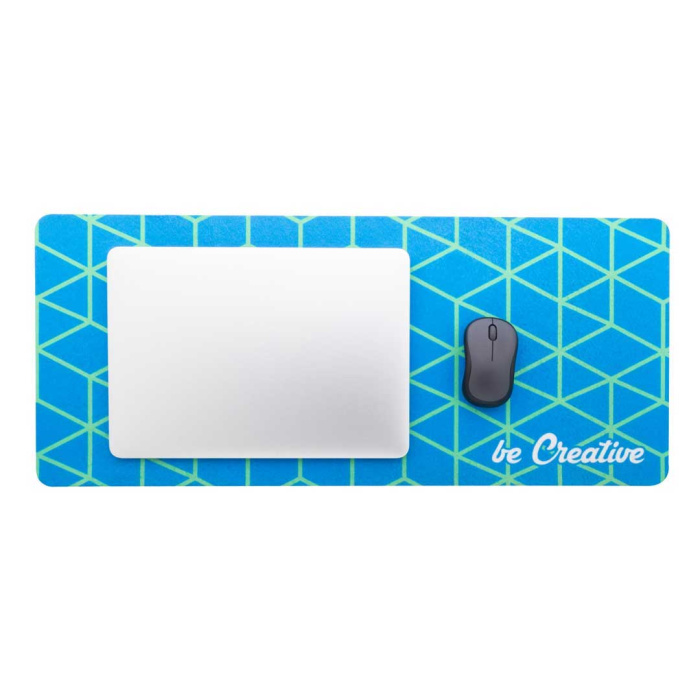 Tappetino mouse XXL in feltro RPET 69x30cm