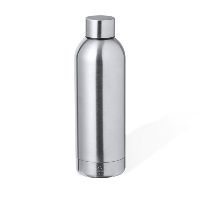 Termos a forma di bottiglia 500ml in acciaio riciclato