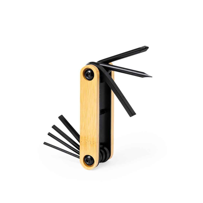 Utensile in bambù con 7 funzioni