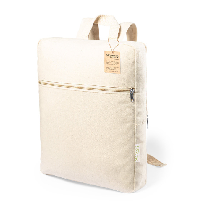 Zaino cotone organico con spallacci