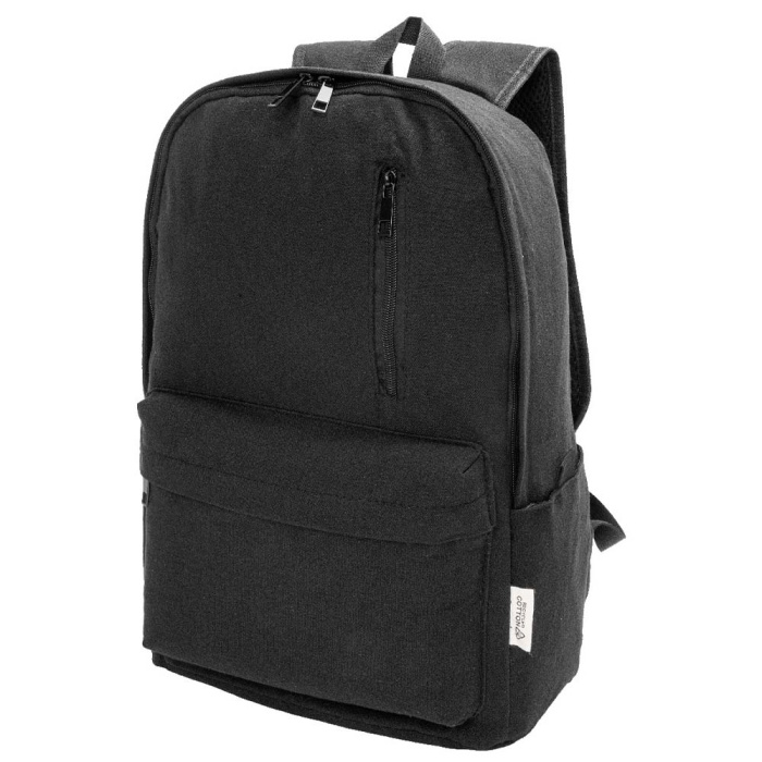 Zaino eco in cotone riciclato con scomparto laptop 15”