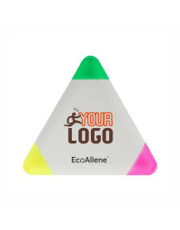 Evidenziatore triangolare in plastica riciclata