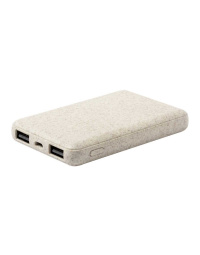 Power Bank in fibra di grano 5000 mah