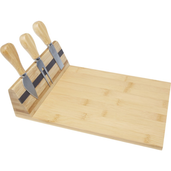 Tagliere e utensili magnetici per formaggio da loggare