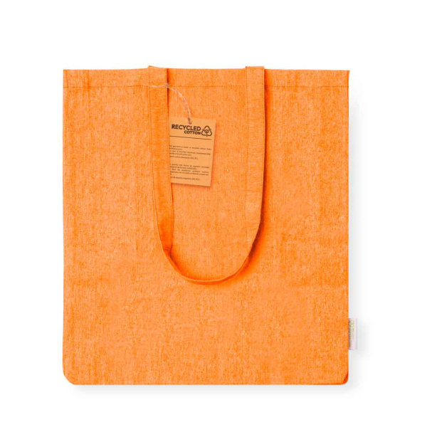 Borsa shopper colori pastello  in cotone riciclato | 140gr