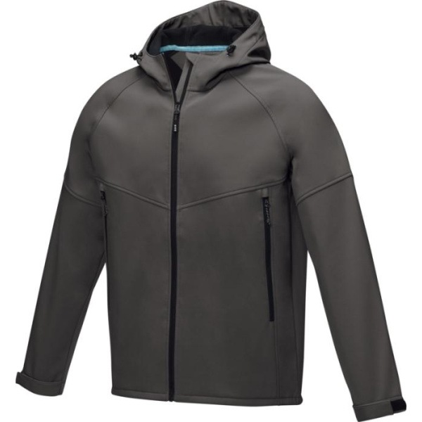 Giubbotto in softshell riciclato personalizzato | uomo