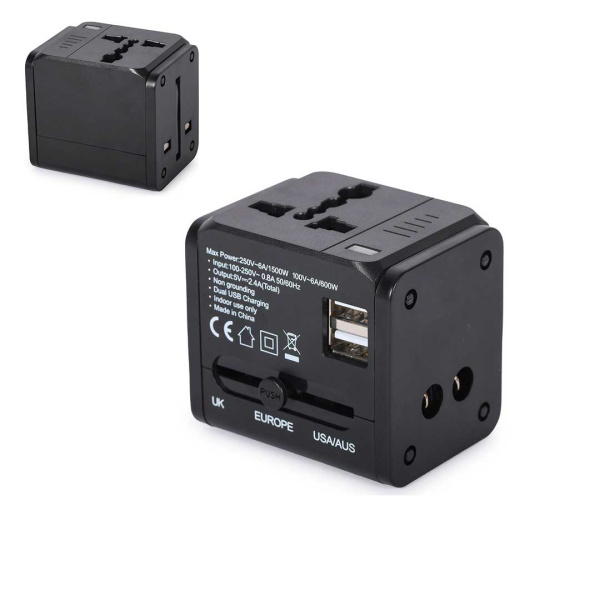 Adattatore di corrente universale con USB
