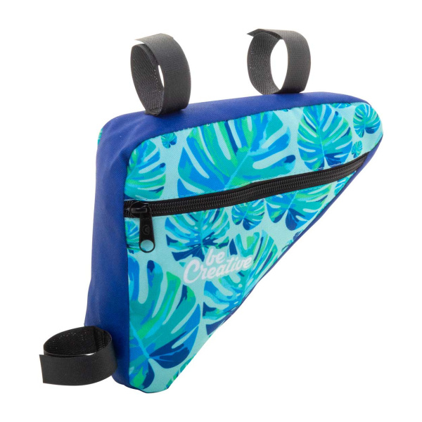 Borsa anni '90 per bici in RPET con cerniera