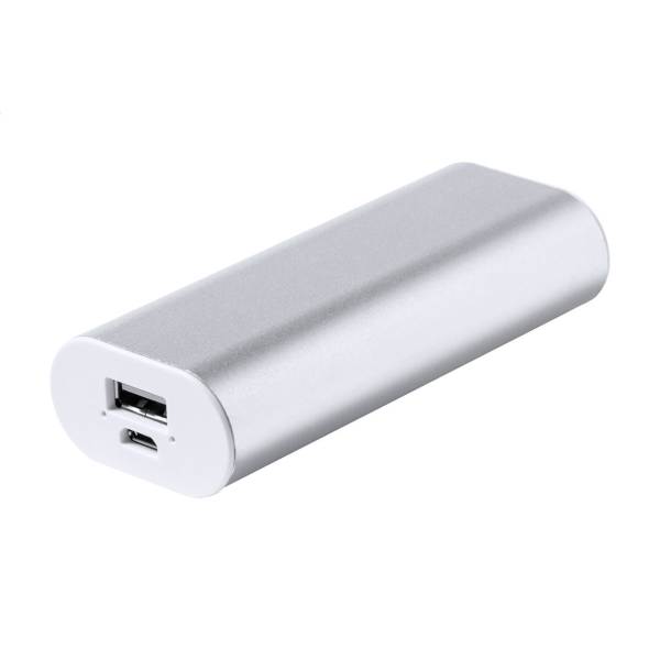 Batteria portatile in alluminio 2200 mAh