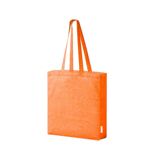 Borsa shopper colori pastello in cotone riciclato | 140gr