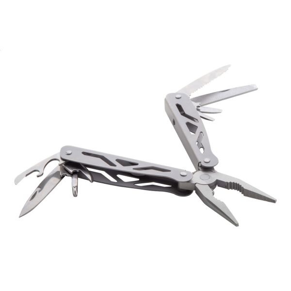 Multi utensile in acciaio inox 9 funzioni con astuccio