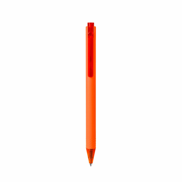 Penna gel in plastica soft touch