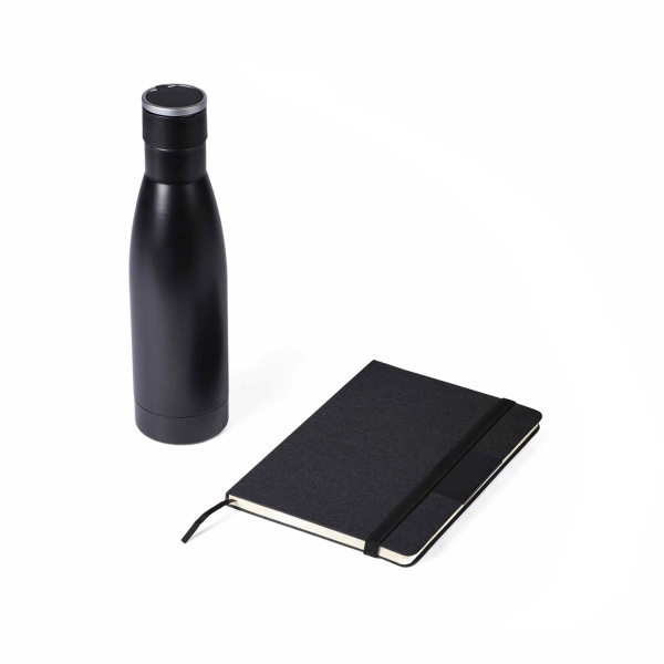 Set scrittura con borraccia termica 500 ml