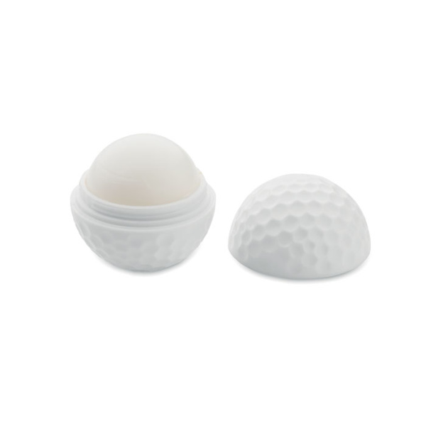 Balsamo labbra a forma di pallina da golf spf10