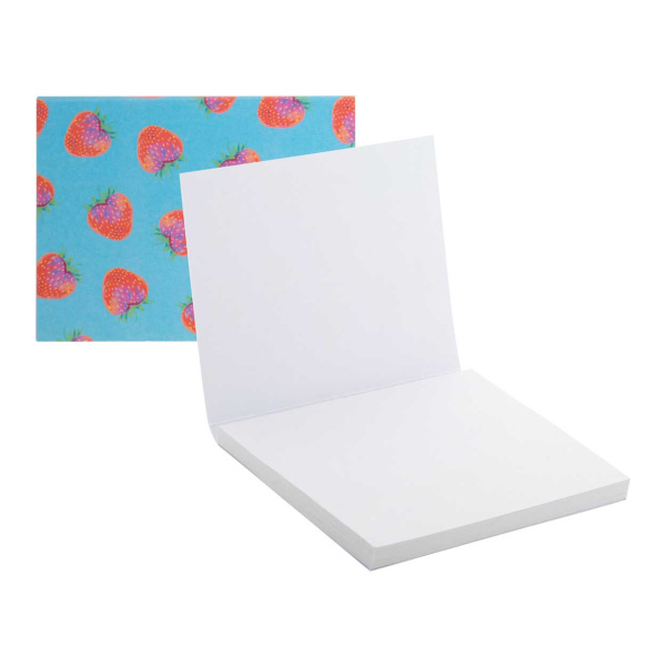 Blocco appunti 10x7,5 cm con note adesive da personalizzare 