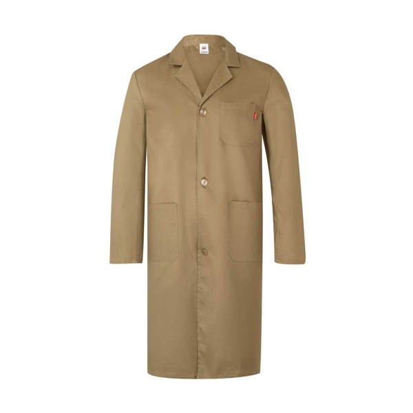 Blusa in twill con cintura e tasche, perfetta per il lavoro