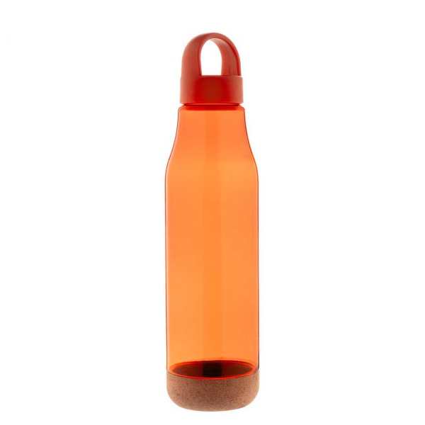 Borraccia 720 ml in RPET con base in sughero e tappo in plastica