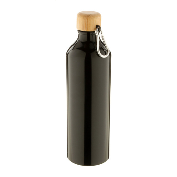 Borraccia 800 ml in alluminio con tappo in bambù