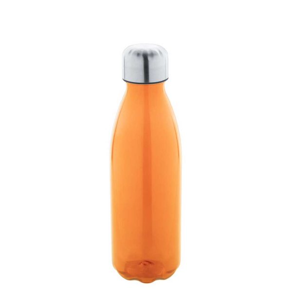 Borraccia da 600 ml in RPET senza BPA con tappo in acciaio inox