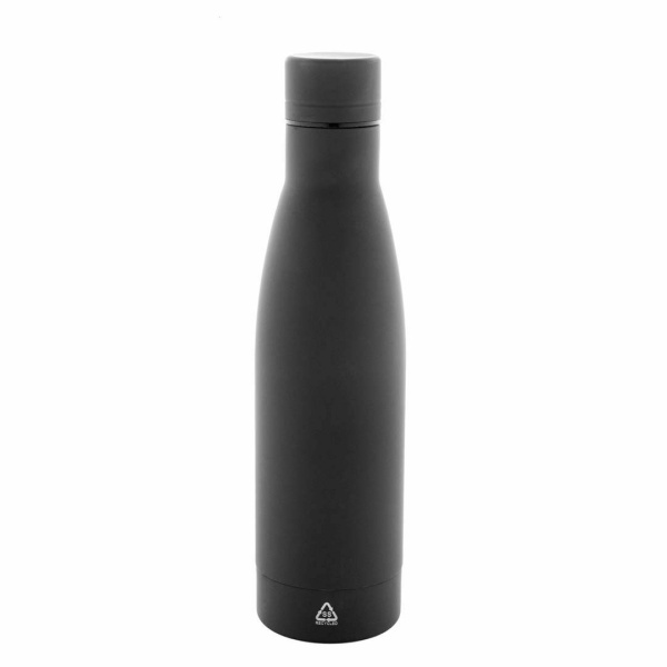 Borraccia eco 750 ml in acciaio riciclato finitura gommata