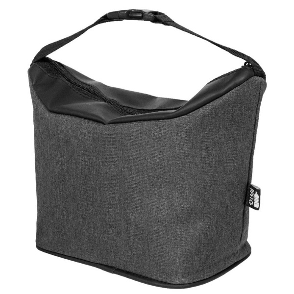 Borsa frigo in RPET con dettagli in pelle riciclata