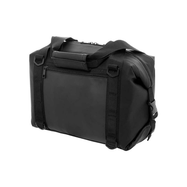 Borsa frigo pieghevole in pu riciclato e tasca frontale