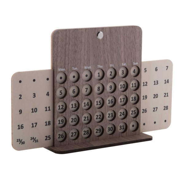 Calendario da tavolo perpetuo personalizzabile