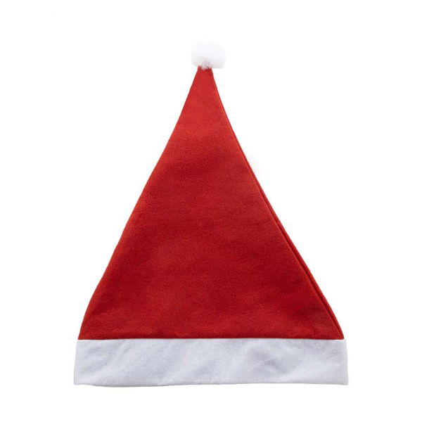 Cappello da Babbo Natale in feltro RPET con pompon