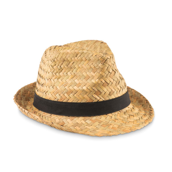 Cappello in paglia con banda personalizzabile