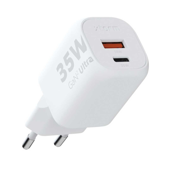 Caricabatterie da parete con doppia porta USB-C e USB-A