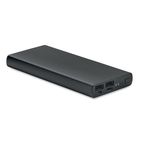 Caricatore in alluminio riciclato ricarica veloce 10000 mAh