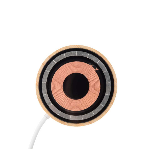 Caricatore wireless veloce (10W) con design semitrasparente