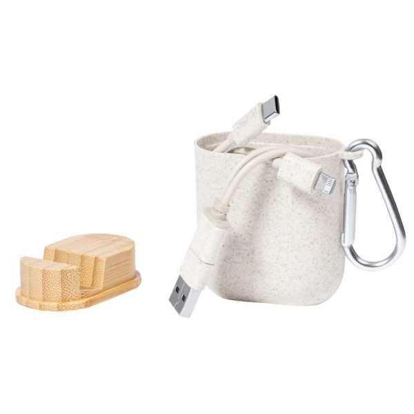 Cavo di ricarica personalizzabile con astuccio