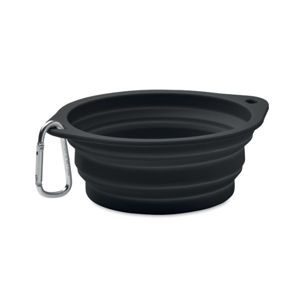 Ciotola viaggio in silicone pieghevole 350 ml