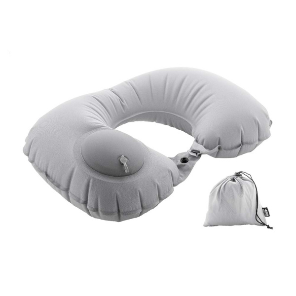 Cuscino da viaggio gonfiabile in RPET con pompa